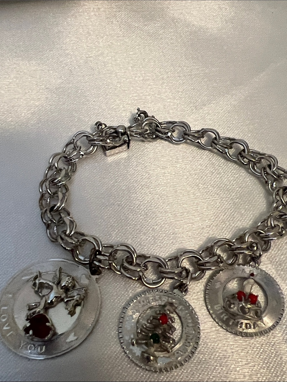 Cute  vintage charm bracelet